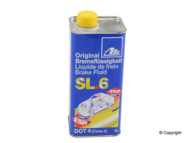 Жидкость тормозная dot 4, "Brake Fluid SL.6", 1л
