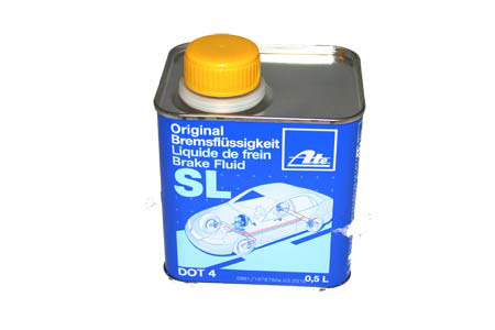 Жидкость тормозная dot 4, "Brake Fluid SL", 0.5л
